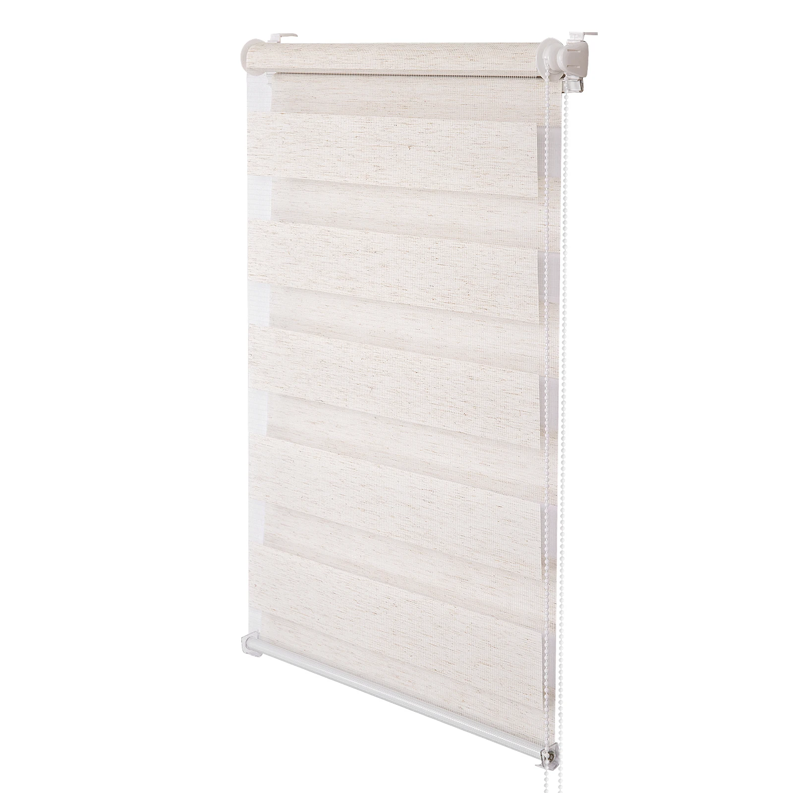 WOLTU Tenda oscurante per finestra a doppio strato con ombreggiatura cieca traslucida a doppio rullo per porta del soggiorno di casa