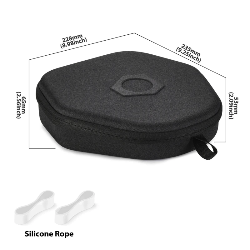 حافظة واقية EVA مناسبة للسفر مع سحابات معززة وحبل مقبض لتخزين سماعات الرأس TUNE710BT TUNE700BT 45BD