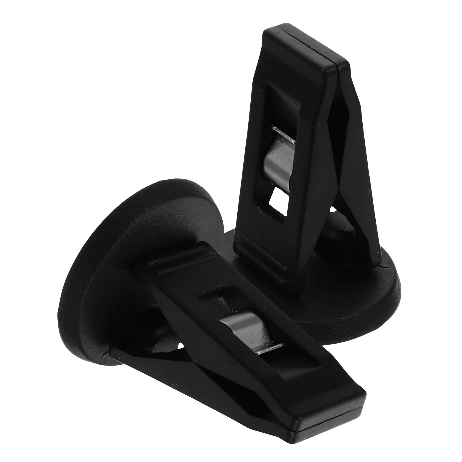 2pcs Multi-Function T-Shape Ticket Folder Transparent Mini Bill Clip Plastic Note Holder For Car Windscreen Fridge Door