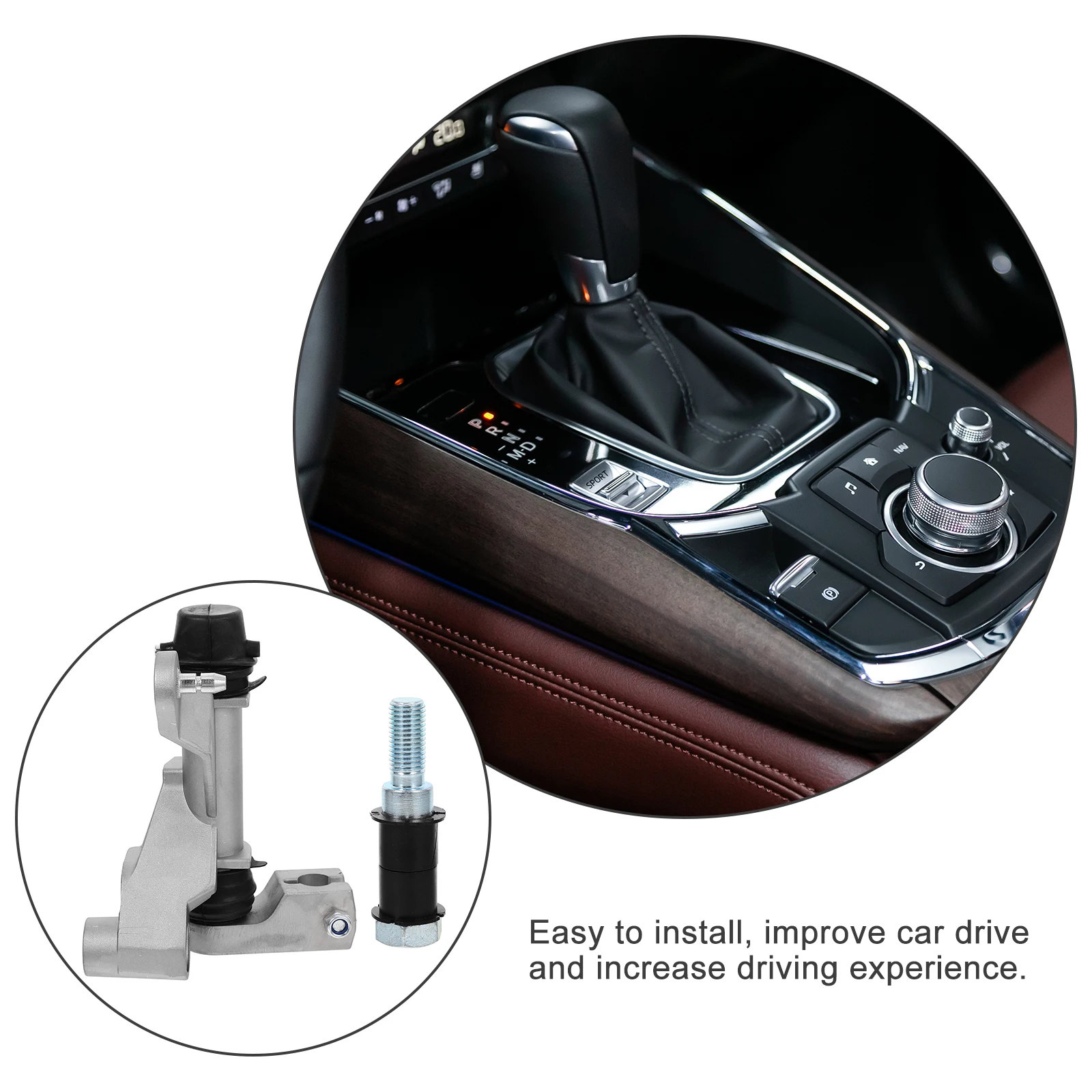 

Shift Lever Linkage Transfer Case Part Car Modification 4x4 Drivetrain Durable Easy Install Modern Style Car Accessory