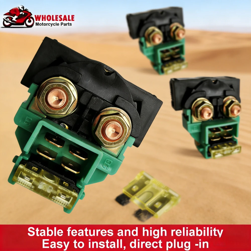 

1pc/2pc/4pc Starter Relay Solenoid For KAWASAKI EN500 VULCAN 500 EX500 NINJA 500R ZX600 NINJA 600R ZX-6 KLX650 ZX750 ZX-7 ZX-7R