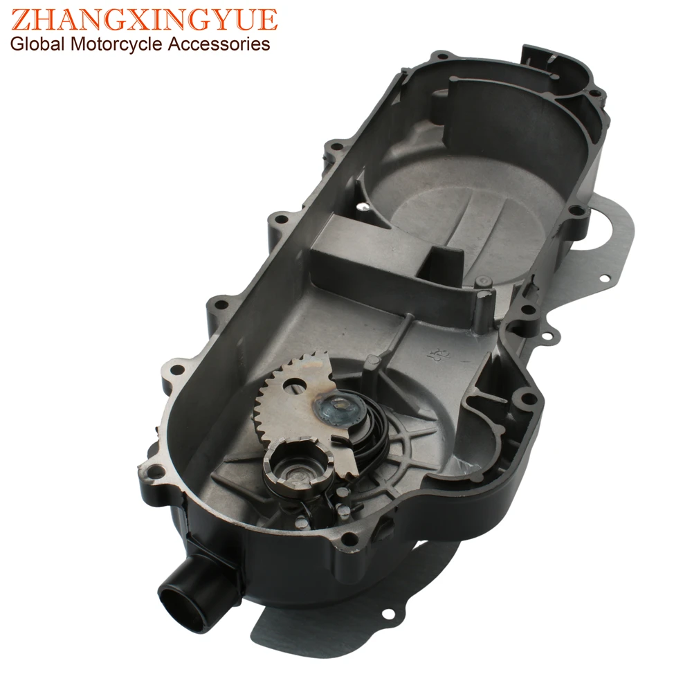 430mm Gearbox Body & Start Tooth & Spring & Gasket For SYM Orbit 50cc GY6 139QMB 4T 12 Inch Wheel Scooter