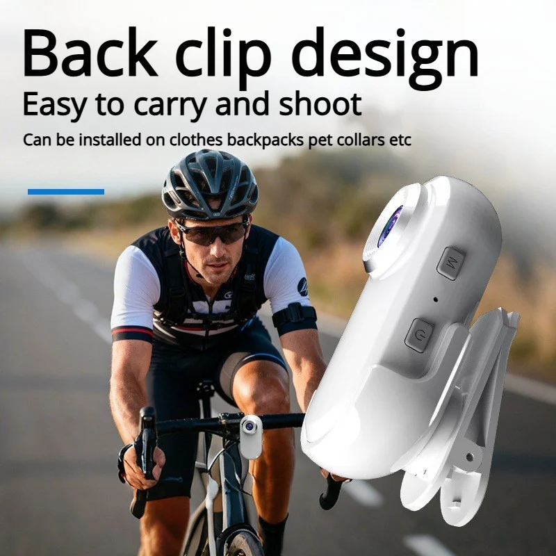 New 4K Mini 360 Magnetic Rotating Sports Camera Waterproof Thumb Sports Camera Outdoor Cycling Recorder - view 5