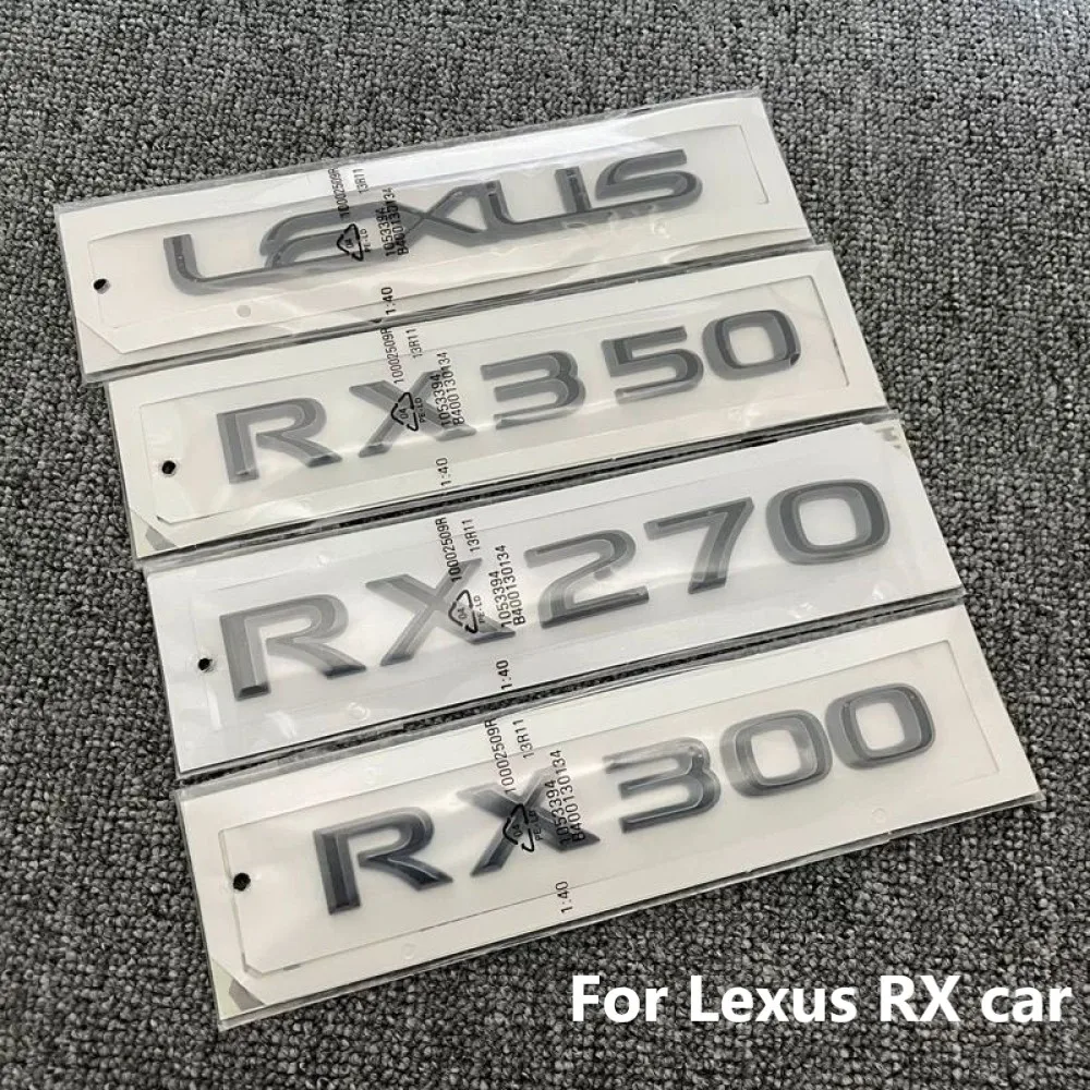 

ABS Front or Side or Rear Trunk Badge Sticker for Lexus F SPORT RS RS200 RS200t RS270 RS300 RS350 Badge Stickers