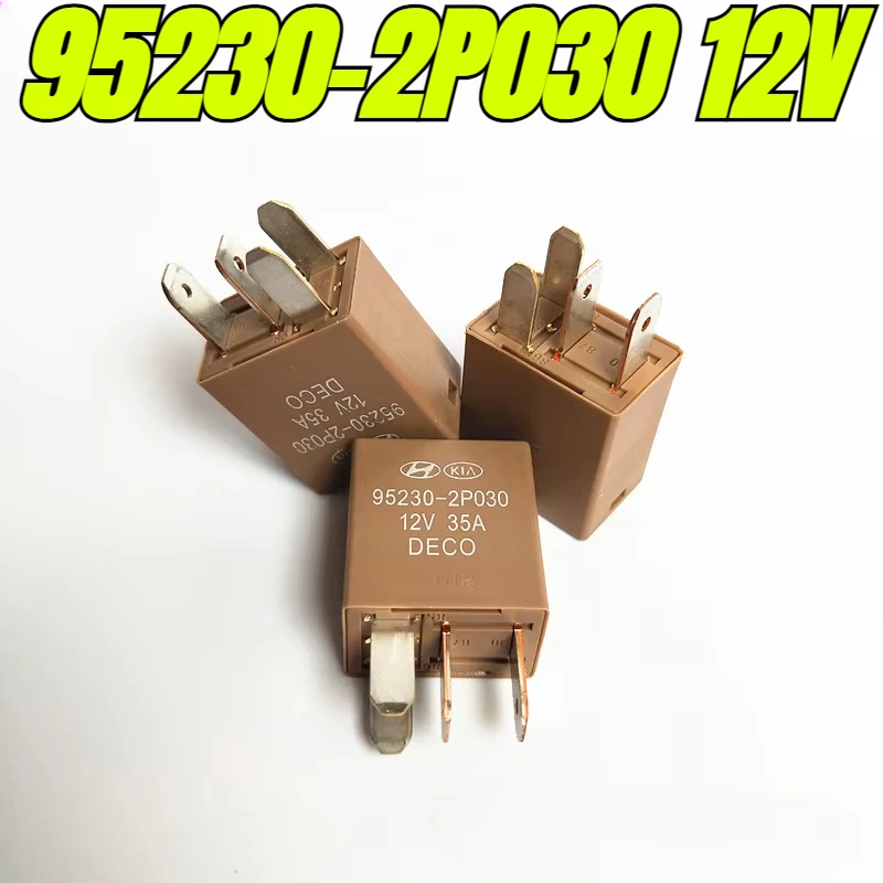 （Brand-new）1pcs/lot 100% original genuine relay:95230-2P030 12V 35A 4pins Automobile air conditioning fan headlight relay