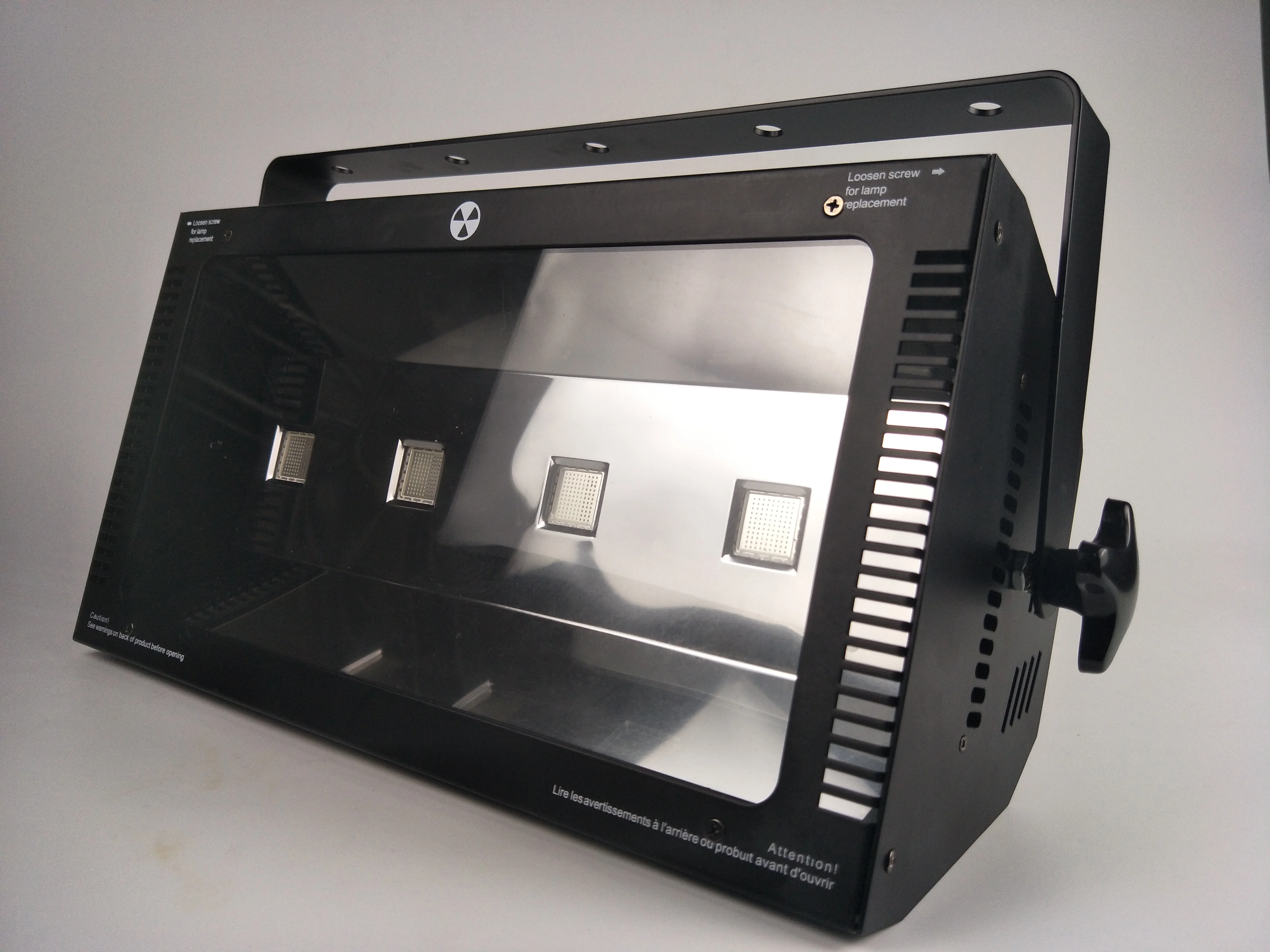 2Pcs/Lot High Power 400W RGB 3IN1 Led Strobe Stage Effect Disco Flash Light