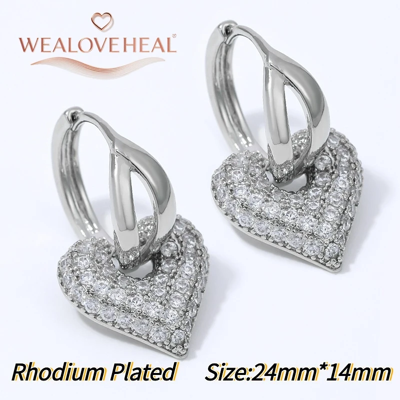 ohrringe, ohrringe damen, Klassische Prinzessinnen-Schliff CZ Huggie Creolen für Damen, 18K vergoldetes Messing, hohl, schlicht, elegant, vielseitiger Schmuck – Detail 28