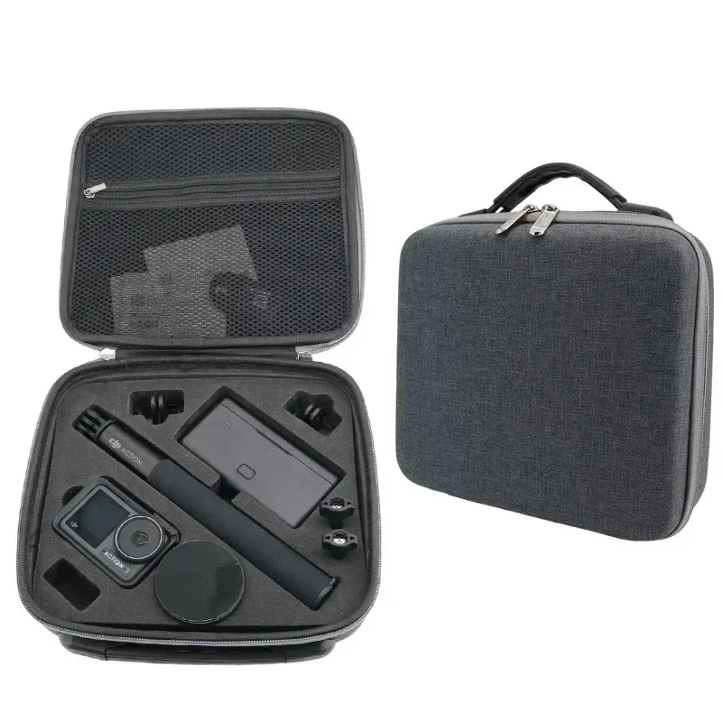 Suitable for DJI ACTION 3 Suitcase Mini Bag Hardcase Waterproof Carrying Case Storage Hard Storage Bag Box DJI Sports Camera Box