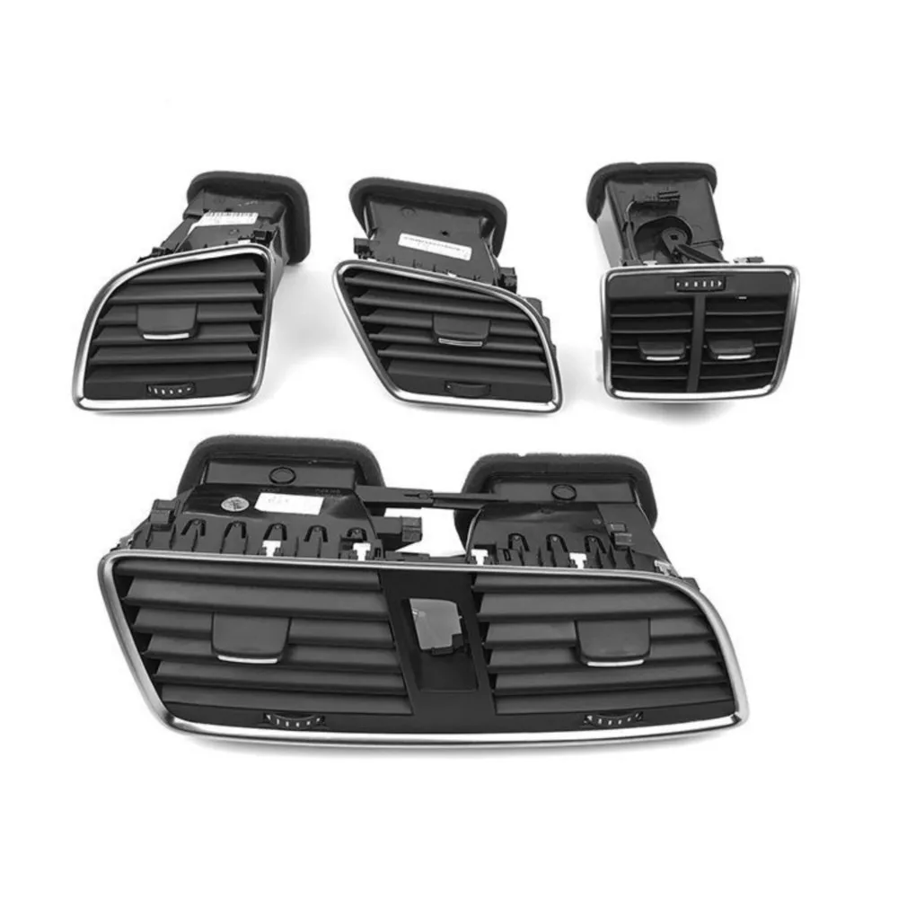 XUAN 1pcs Front Dash Center Console Air Outlet For Audi Q3 2012-2018 Rear Air Conditioner AC Vent Car Accessories