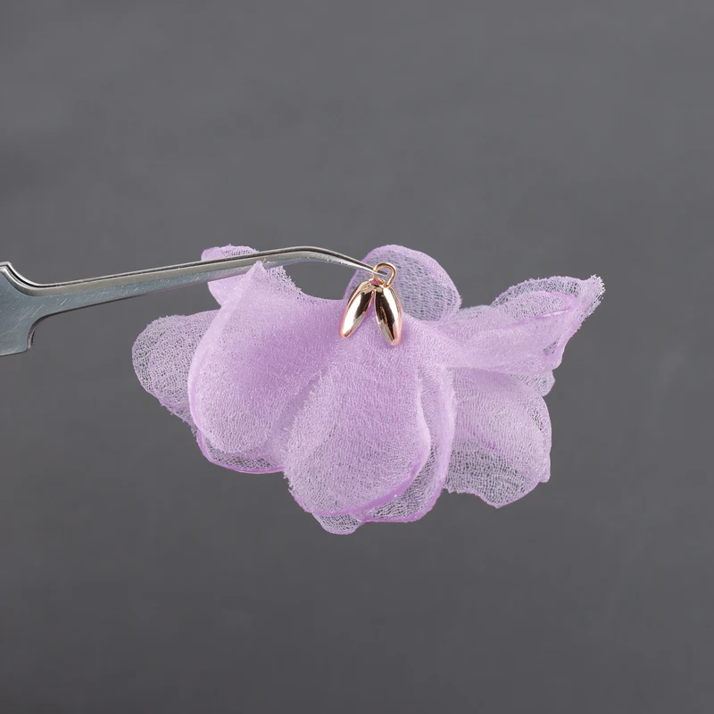 assoonas, F158, Schmuckzubehör, Schmuckherstellungszubehör, handgefertigt, Blumenform, Anhänger, DIY-Ohrringanhänger, 10 Stück/Lot – Detail 11