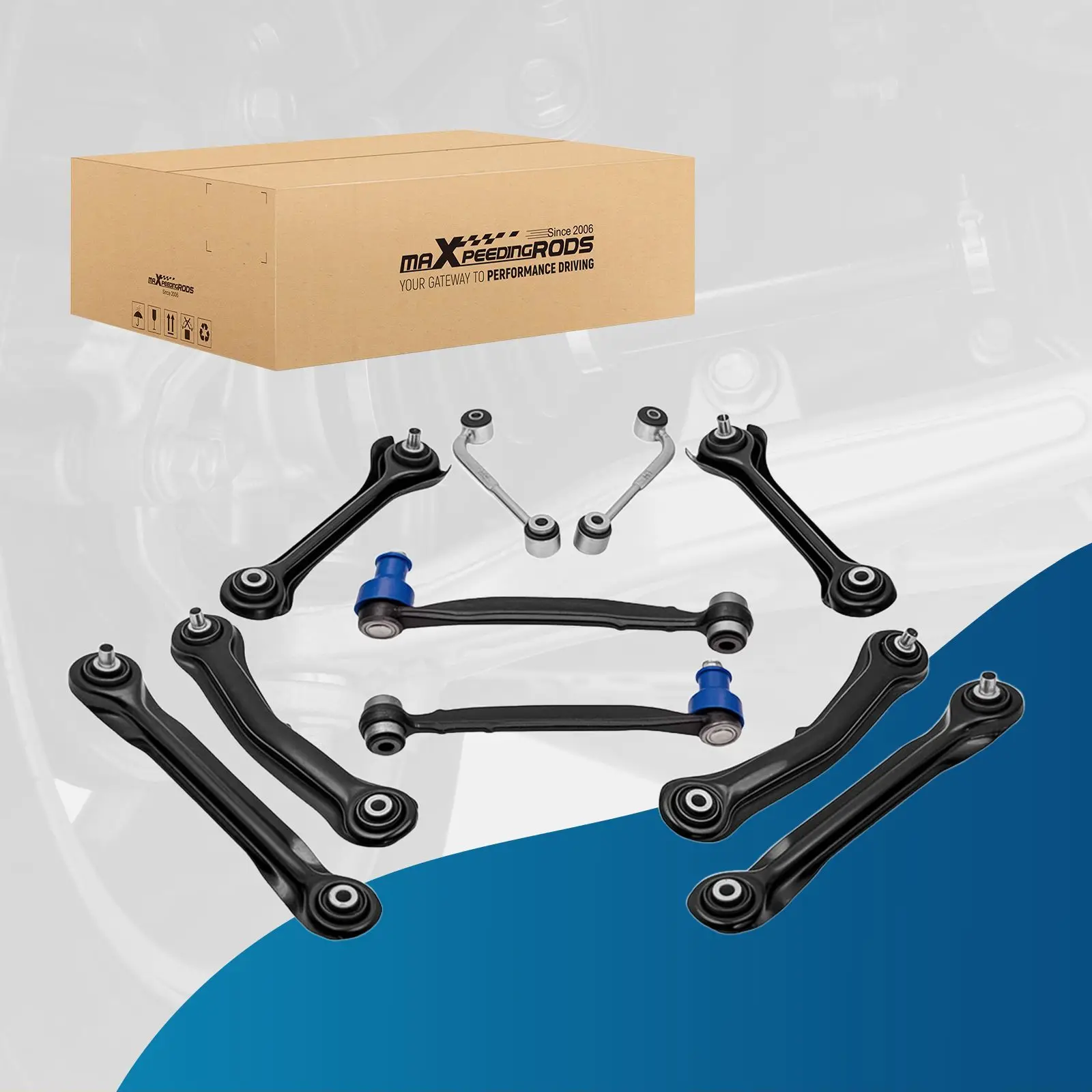 10Pcs Rear Suspensi…