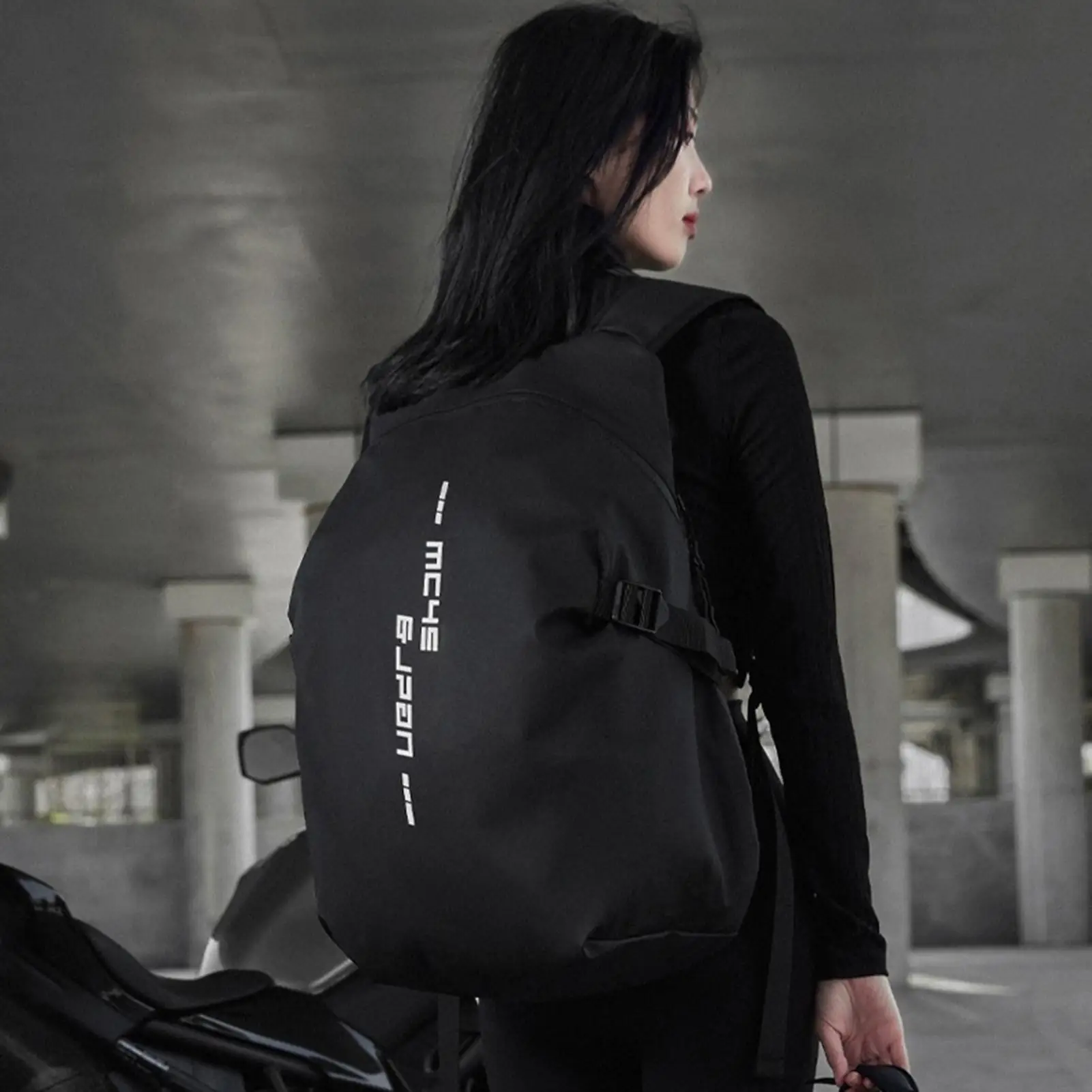 Motorcycle Helmet Bag Riding Equipment Carrying Bag Dirt Bike Helmet Backpack For Bicycle Adventure Camping Commuting Touring