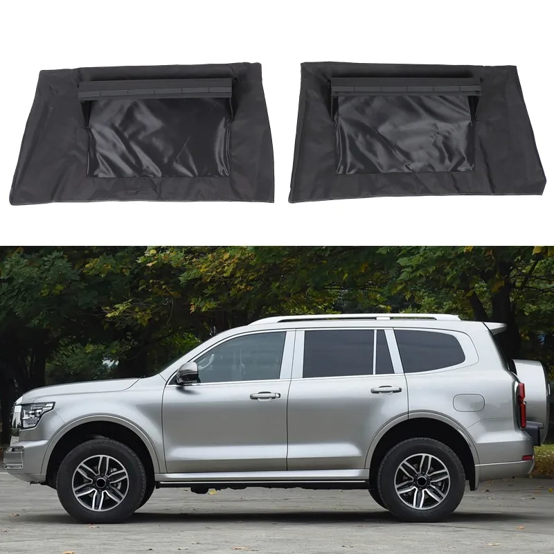 2pcs For Tank 500 2022 2023 2024 2025 2026+  Rear Door Window Protection covers insect screen sunshade Car  Accessories