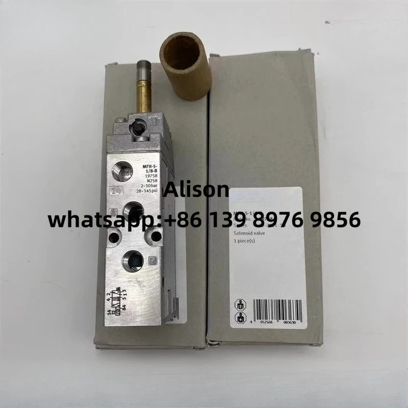 

Original solenoid valve MFH-5-1/4-B 15901 MFH-5-1/8-B 19758 MSFG-24/42-50/60 4527 DC24V MSFW-230-50/60 4540 AC230V
