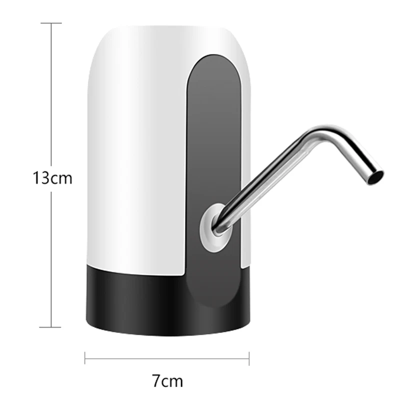 Water Bottle Pump USB Charging Electric Water Dispenser Pump Automatic Bottle Water Pump Auto Switch Drinking Dispenser Foy Home