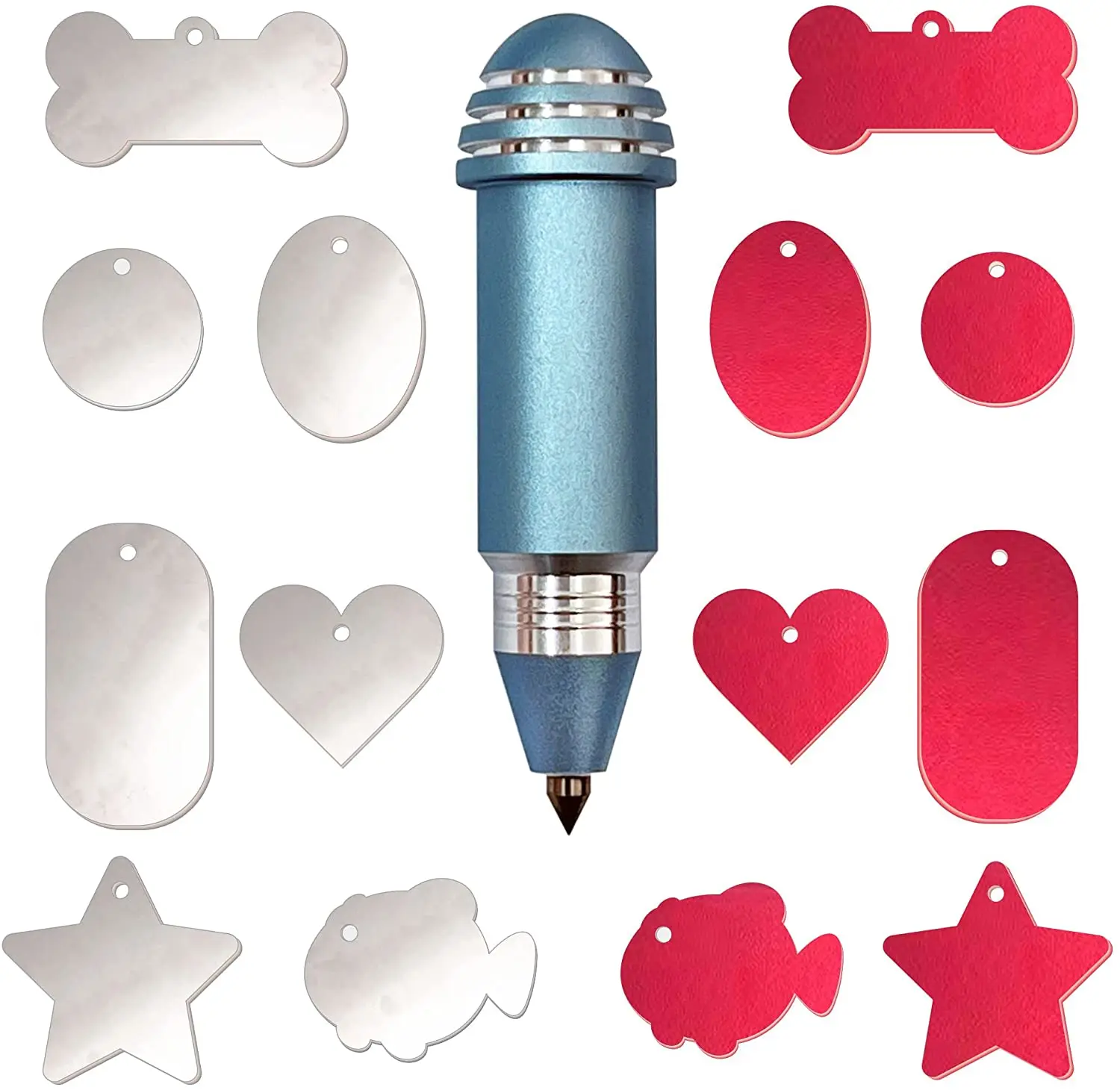 For Cricut Joy Engraving Tip Etching Tool with 2 Colors and 7 Lovely Blank Tags cricut joy accessories