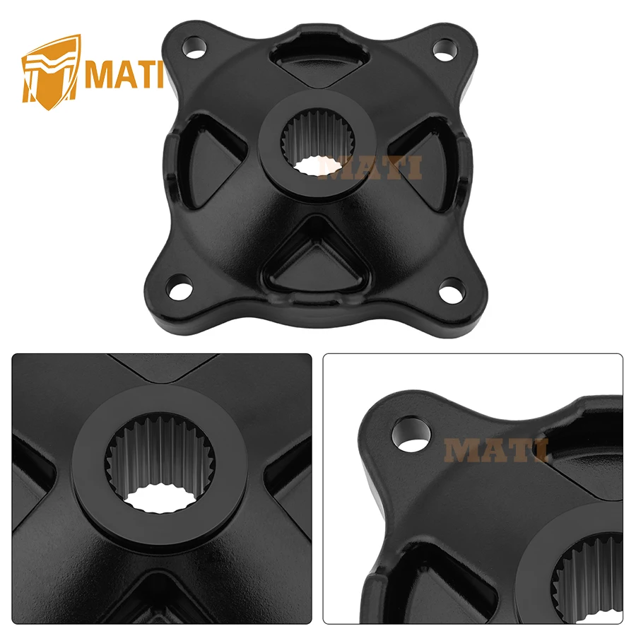 MATI 2PCS Rear Wheel Hub For Sportsman 335 400 500 1996-2002 Worker 335 500 1999-2001 Xplorer 500 1997 Ranger 500 6x6 2001-2005