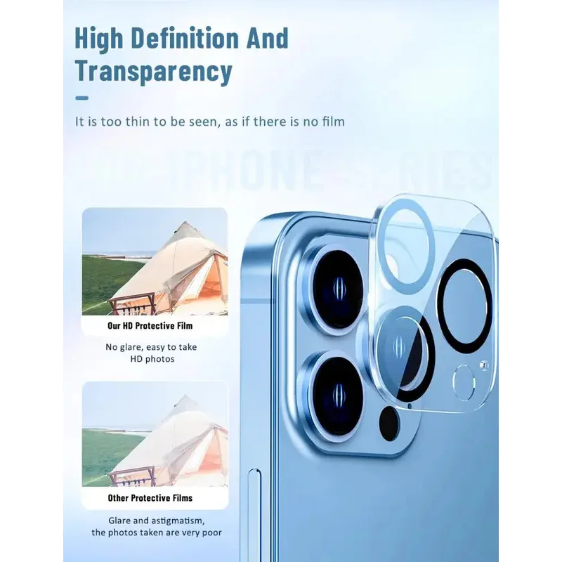Full Cover Camera Tempered Glass Camera Screen Protector Lens Protective Film Glass For 14 13 Max 13Pro 12 11
