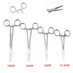 1pcs12.5/14/16/18cm Dentist Surgical Instrument Dental Needle Holder Pliers Forceps Orthodontic Tweezer Stainless Steel Tools