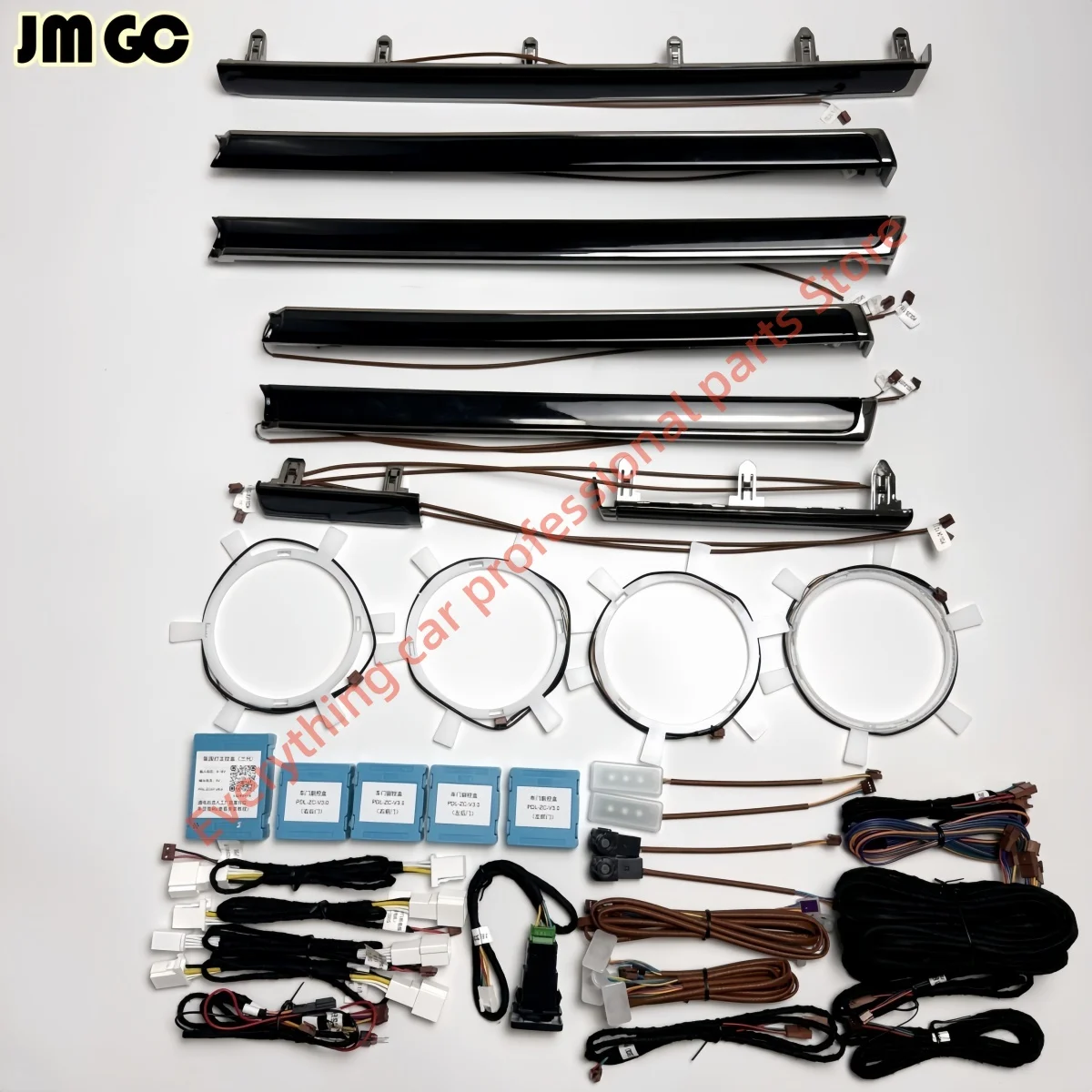 Automotive Ambient light for Toyota Land Cruiser LC300 LC250 Door LED trim panel Interior light Atmosphere modification parts