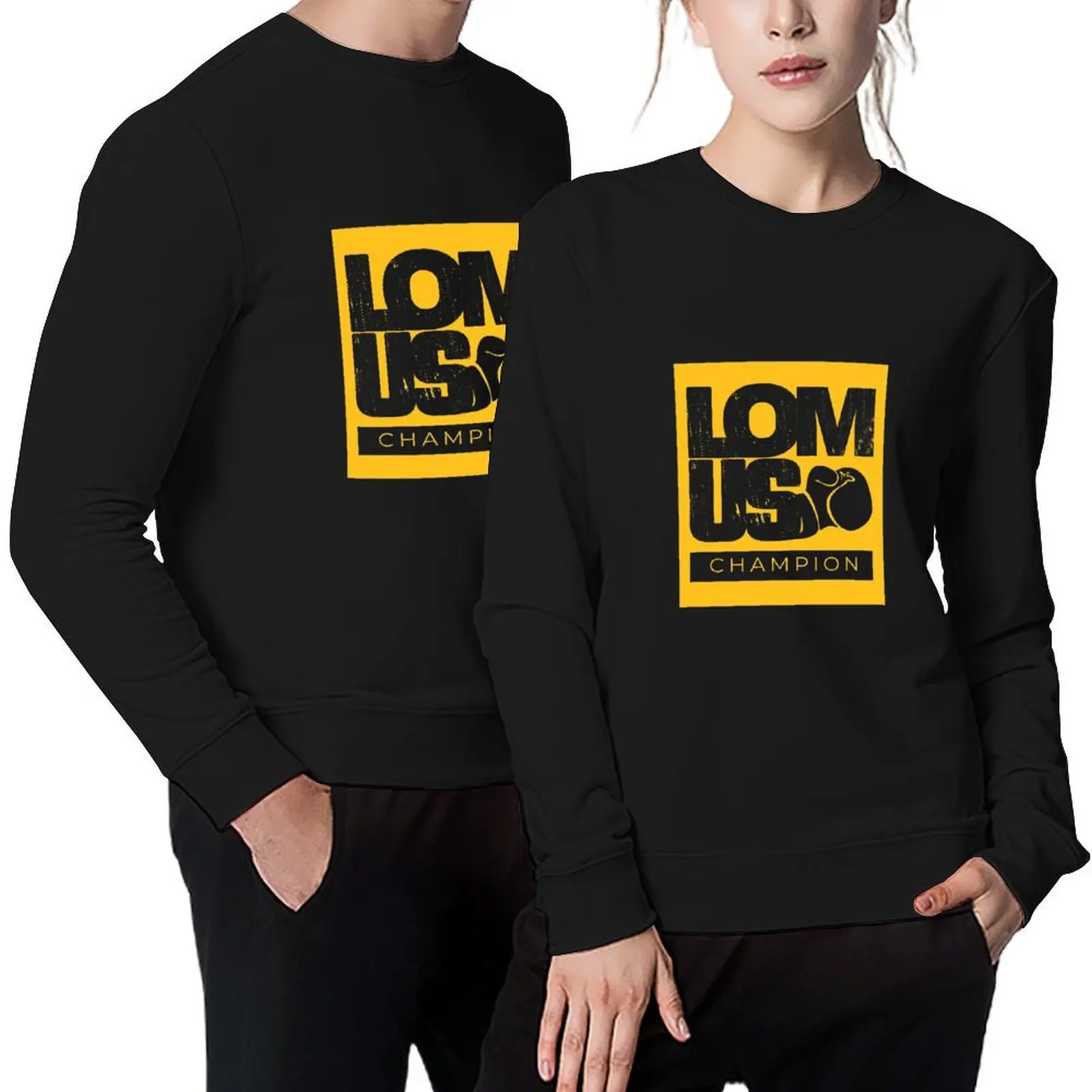 

LOMUS - Lomachenko & Usyk are champions Pullover mens clothes mens clothing fashion men sweatshirts
