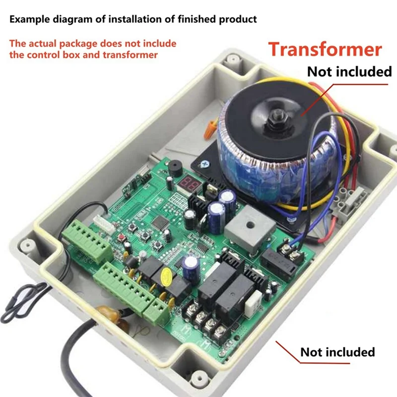 FFYY-لوحة تحكم تيار مستمر 24 فولت لوحة دارات مطبوعة 433.92 ميجا هرتز نظام مركز التحكم الذكي للوحة محرك باب المرآب