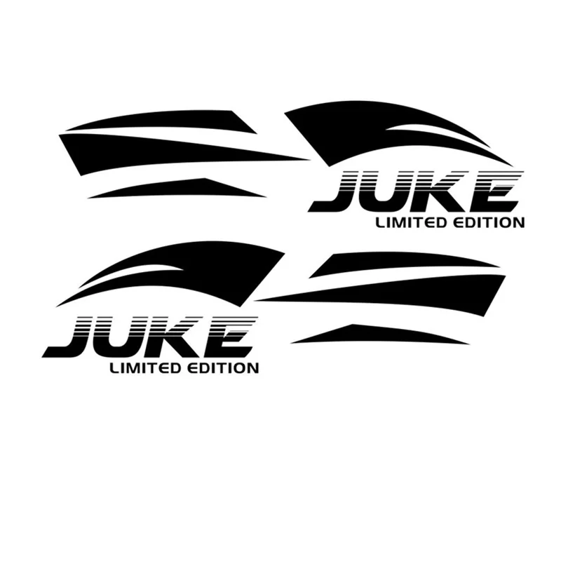 1 set Car Body Sticker For Nissan Juke Nismo Racing Sport Stripes Auto Door Side Decor Vinyl Decals Exterior Accessories