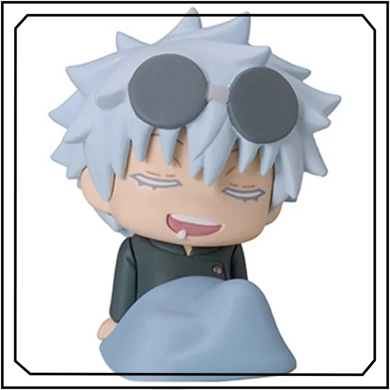 

New Jujutsu Kaisen Gashapon Gojo Satoru Geto Suguru Creativity Sleep Action Figure Gifts Collection