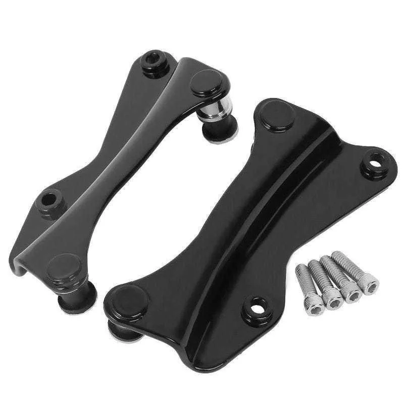 

Детали подходят для Harley Avenue Glide, Highway Glide, Road King, четырехточечный быстросъемный кронштейн.
