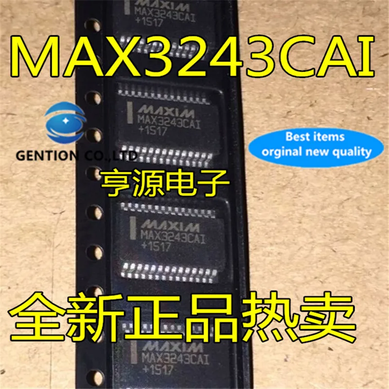 10Pcs MAX3243 MAX3243CAI  SSOP28 in stock  100% new and original