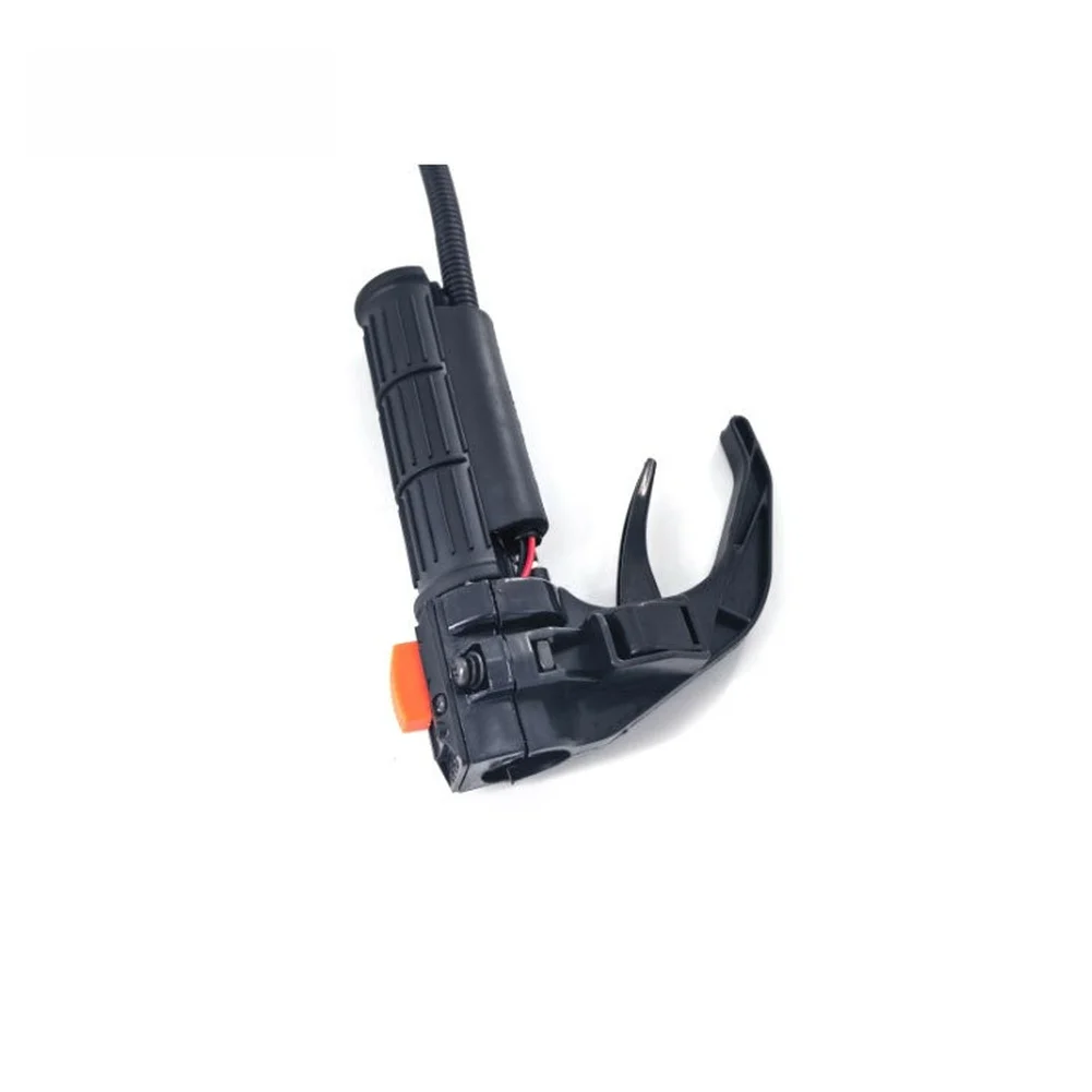 Auger Throttle Control Black 52CC Earth Auger Switch Sturdy Construction for Easy Operation Integrated Switch Auger