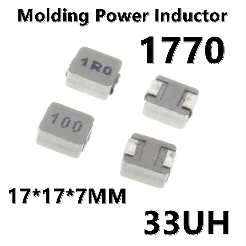 (2pcs) 1770 Molding Power Inductor 33UH 330  17*17*7MM