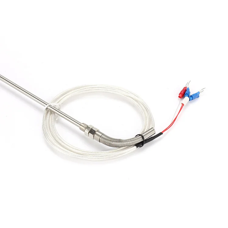 3-Wire RTD PT100 PT1000 Temperature Sensor Probe 50mm 100mm Industrial Thermometer