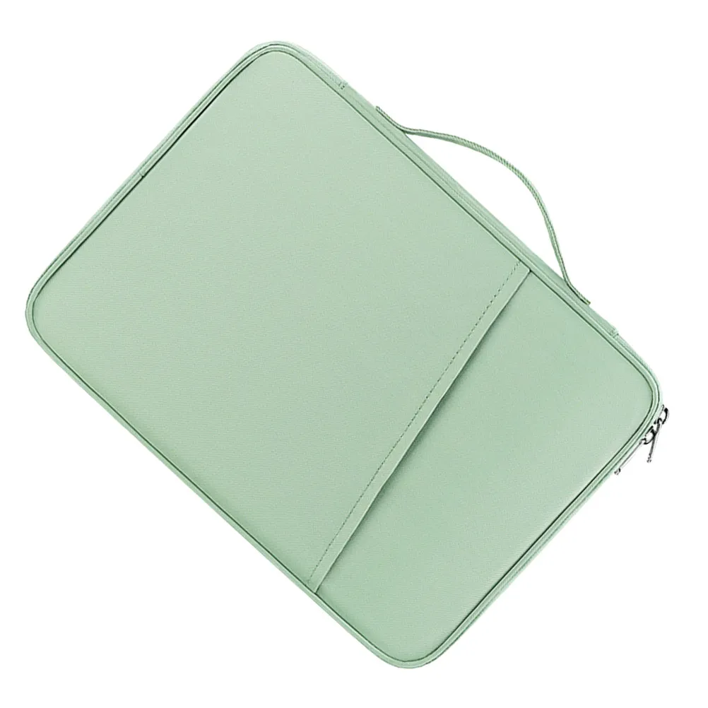 Lightweight Portable Tablet Sleeve Bag 10.8-11 Inch Nylon Material Spacious Storage for Tablet Accessories Minimalist Style