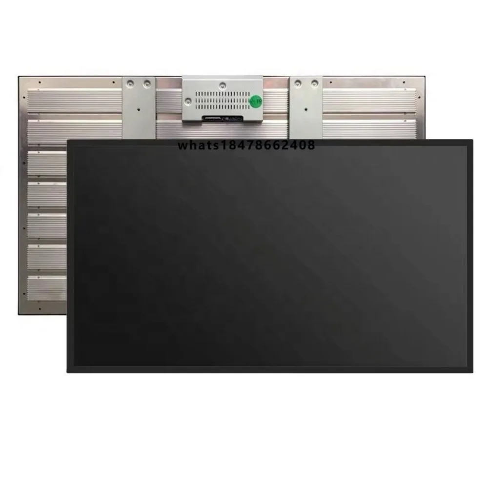 Ceiling commercial high brightness 2500 nits advertising LCD with CMS control, full high definition LED backlight, Android
