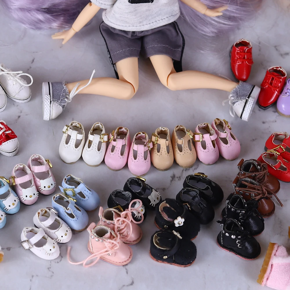 

DBS Shoes For 20cm Height Middie Blyth Doll Cute Boots Anime OB11
