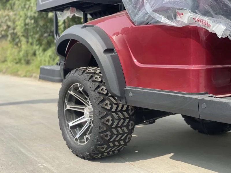 عربة جولف كهربائية مرفوعة من QIFAN مع بطارية 2 4 6 مقاعد 4x4 للطرق الوعرة OEM