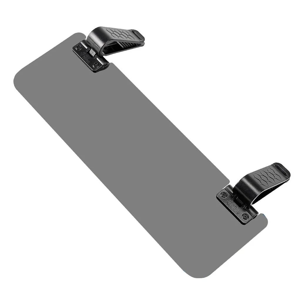 Car Sun Visor Extension Block with Adjustable Arm and Dual Clips to Improve Sunlight Management Inside Most Vehicle Cabins