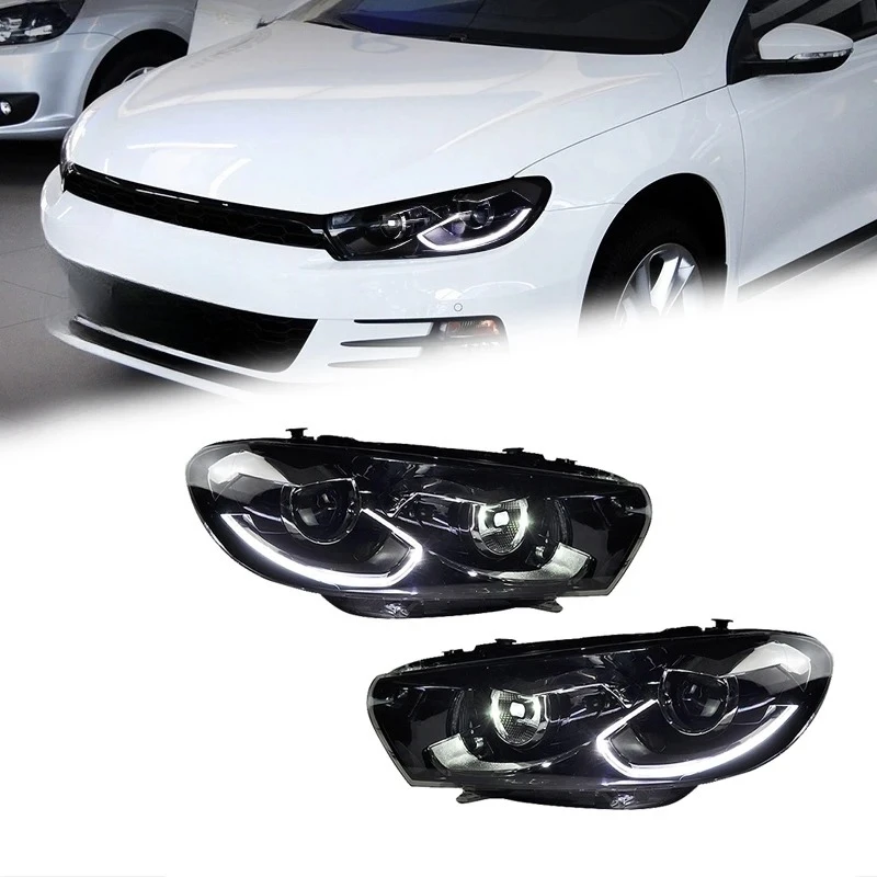Headlights 2009-2017 Advanced Light Emitting Diode Engine Headlights Daytime Running Lights Car Accessories