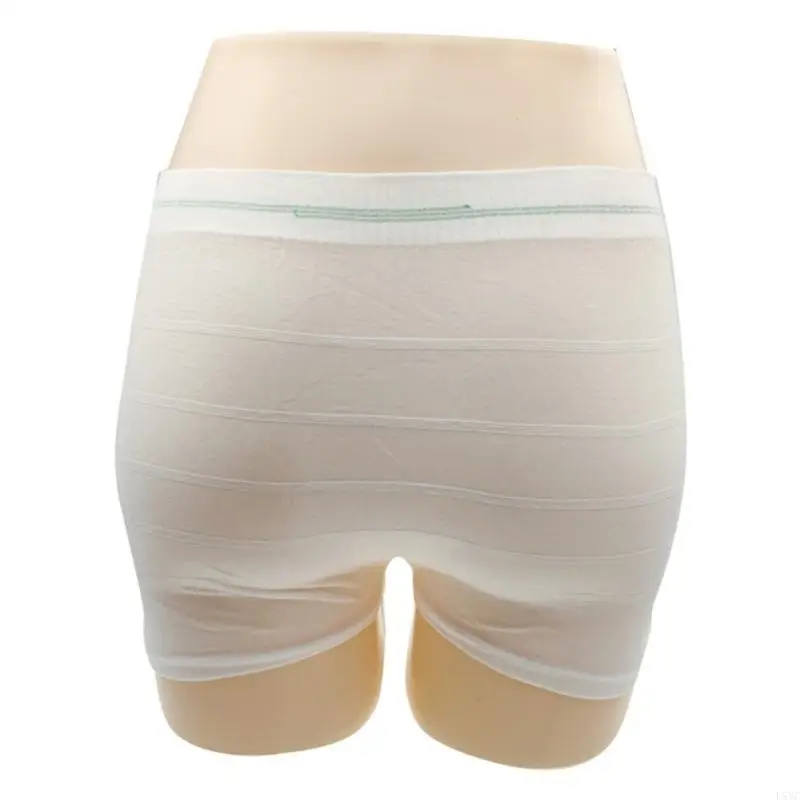 L5YC 10 stuks wegwerp damesondergoed mesh boxershorts slipje voor veilig en hygiënisch gebruik tijdens reizen of