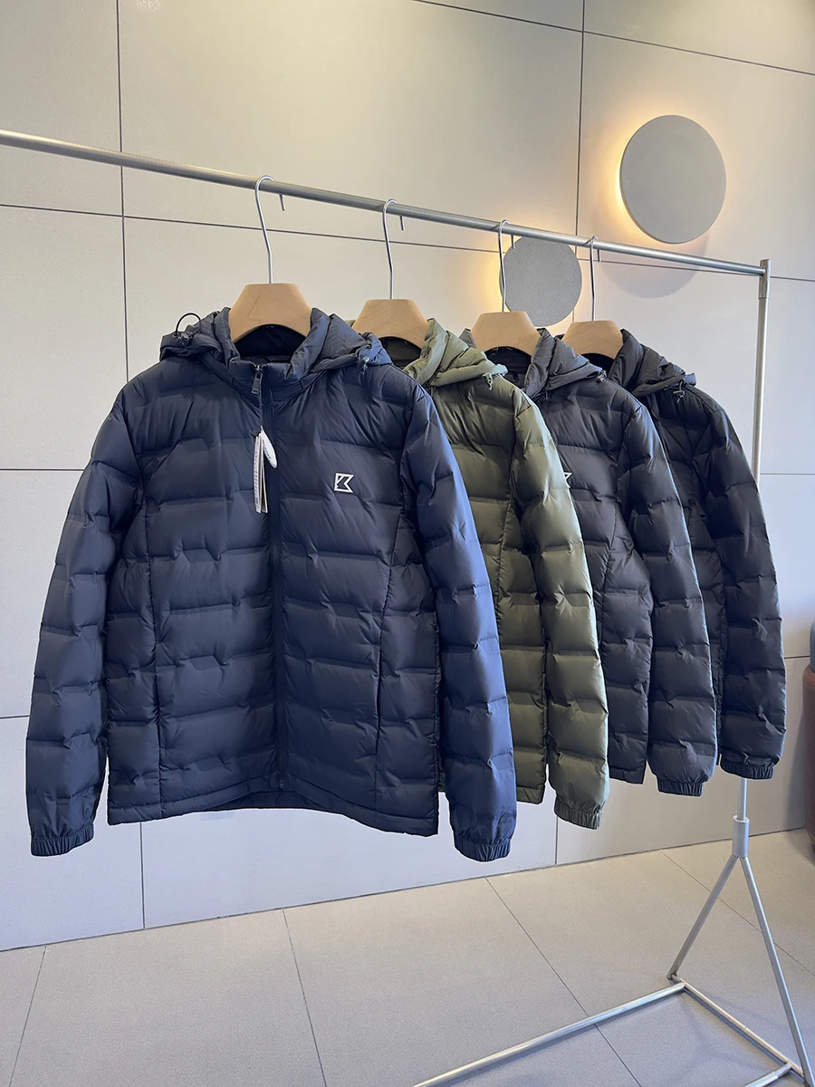 

Уличный мужской пуховый Jaet 80 Du down High Loft, теплый модный городской Sle, молодежный повседневный, ветрозащитный, Thiened, с застежкой-молнией