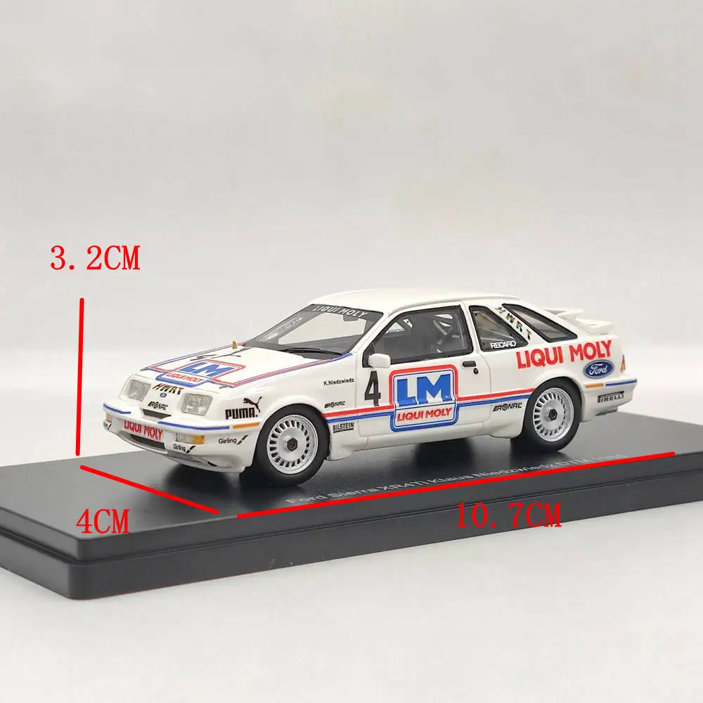 Neo Schaal Modellen 1/43 1986 Ford Sierra Xr4ti Klaus Niedzwiedz Dtm #4 Neo44304 Hars Speelgoed Auto Limited Collection