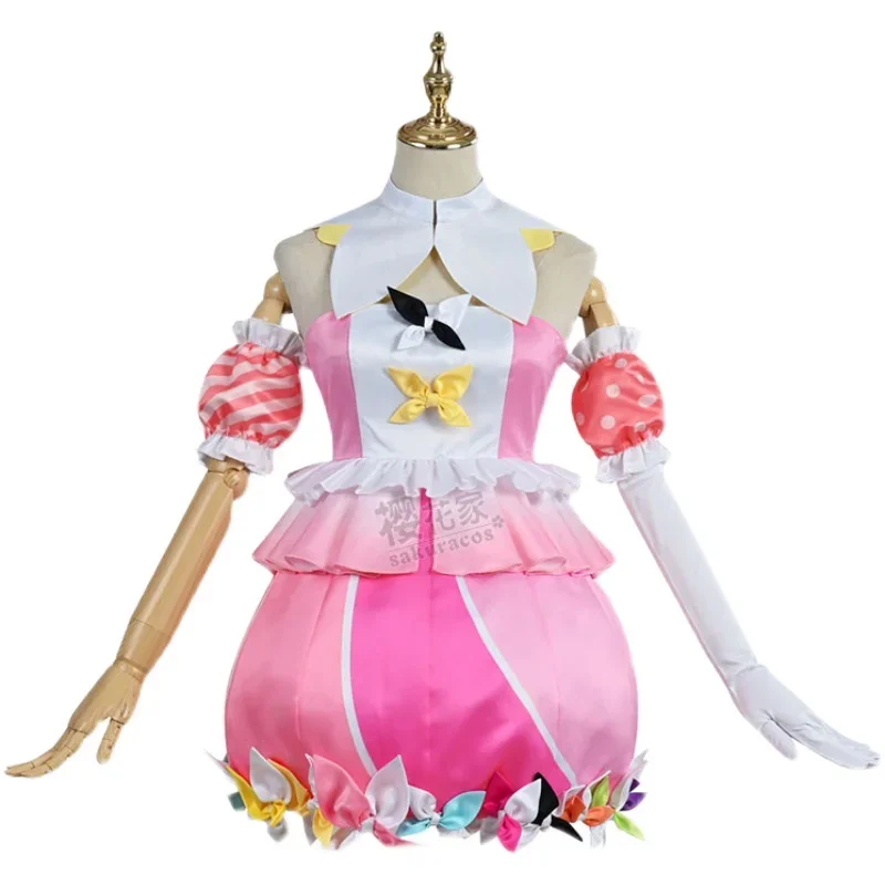 Game Project Sekai Colorful Stage Otori Emu Cosplay Costume Women Cute Dress Fancy Suit Halloween Party Uniforms Custom Made