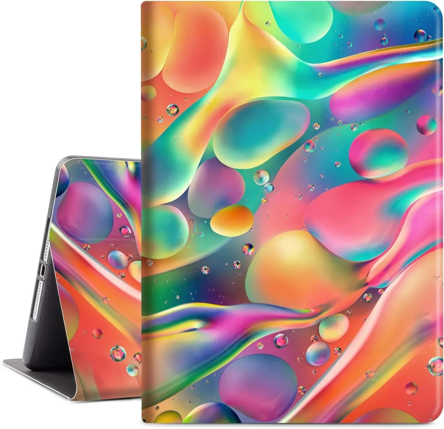 Case For iPad 10 2022 10th Generation 10.9 Colorful Pattern Funda For iPad Air 6 5 4 Gen 7 8 9 10.2 10.5 11 13 2024 inch Cover