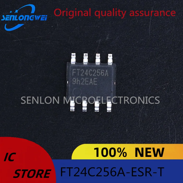 10Pcs New original FT24C256A-ESR-T SOP-8 24C256 I2C interface EEPROM memory