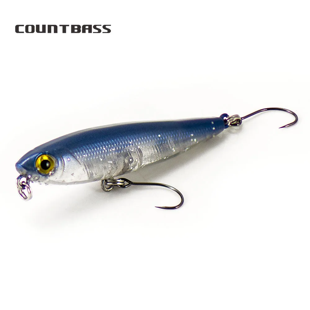 COUNTBASS Wobbler Topwater 55mm 2-3/16" 3g 1/8 oz. Schwimmender Köder, Bleistiftstopfen, Angler-Angelköder, La Peche Au Leurre Hardbaits – Detail 3