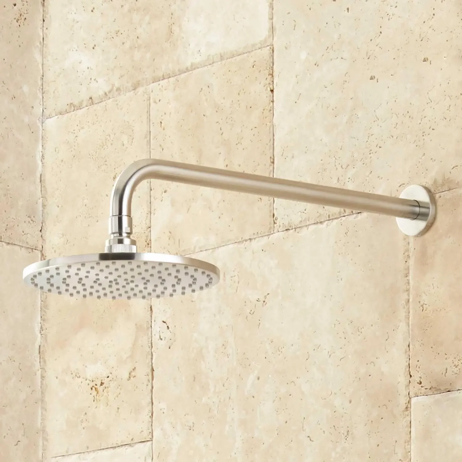 Lattimore Shower System with Rainfall Shower Head and Hand Shower - Rough In Included