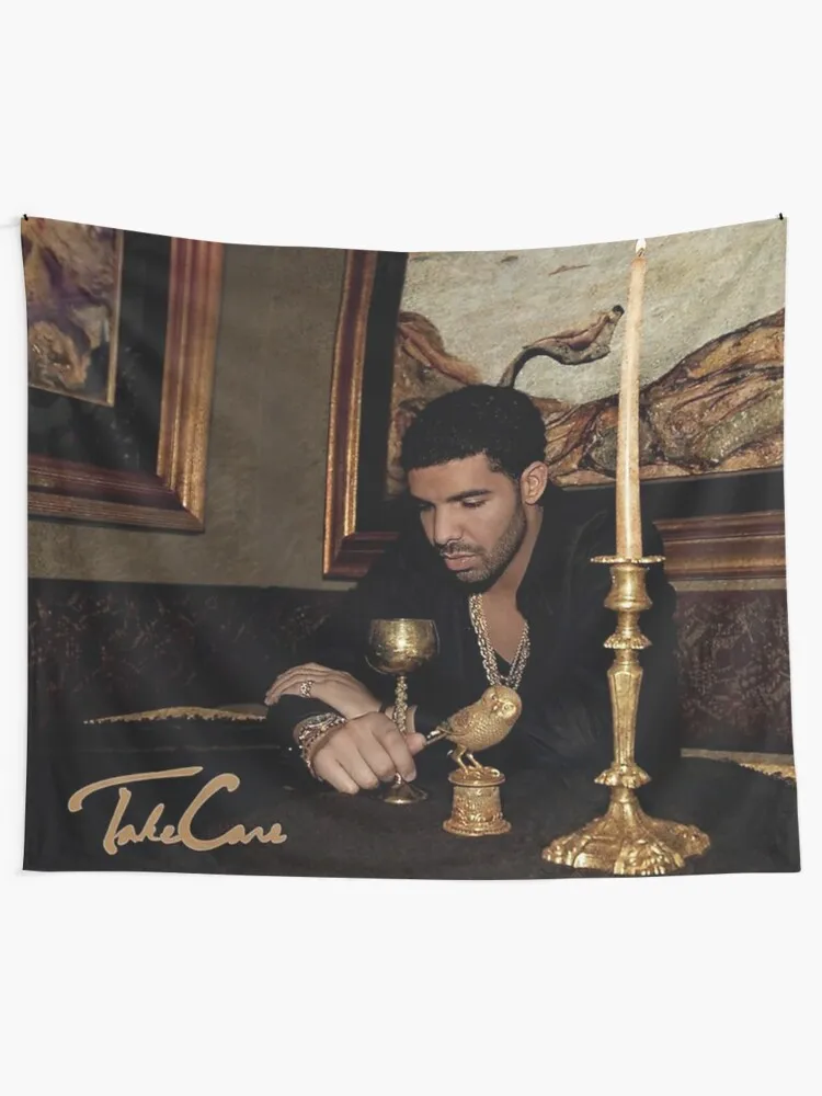 take care drake Tapestry Room Decorations For Men Tapestry Wall