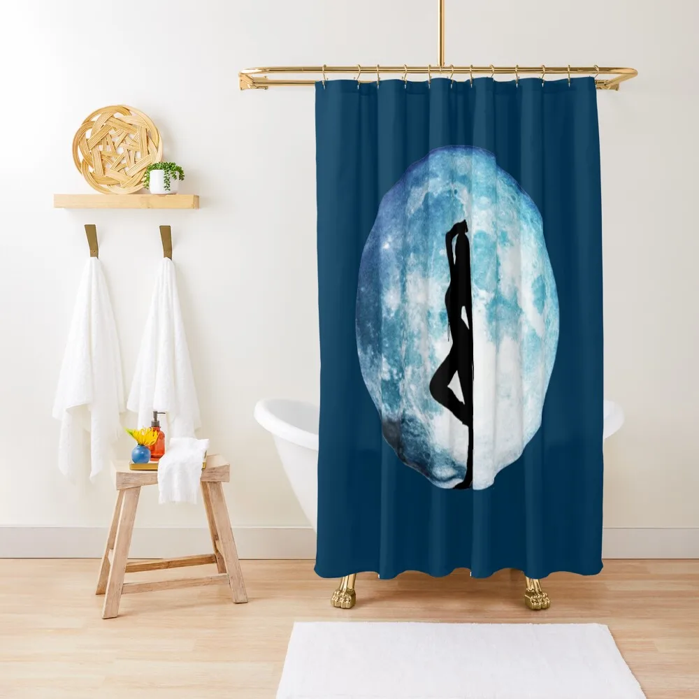 

Blue Moon, Dua! Shower Curtain Bathroom And Shower Products Shower For Bathrooms For Bathroom Set Curtain