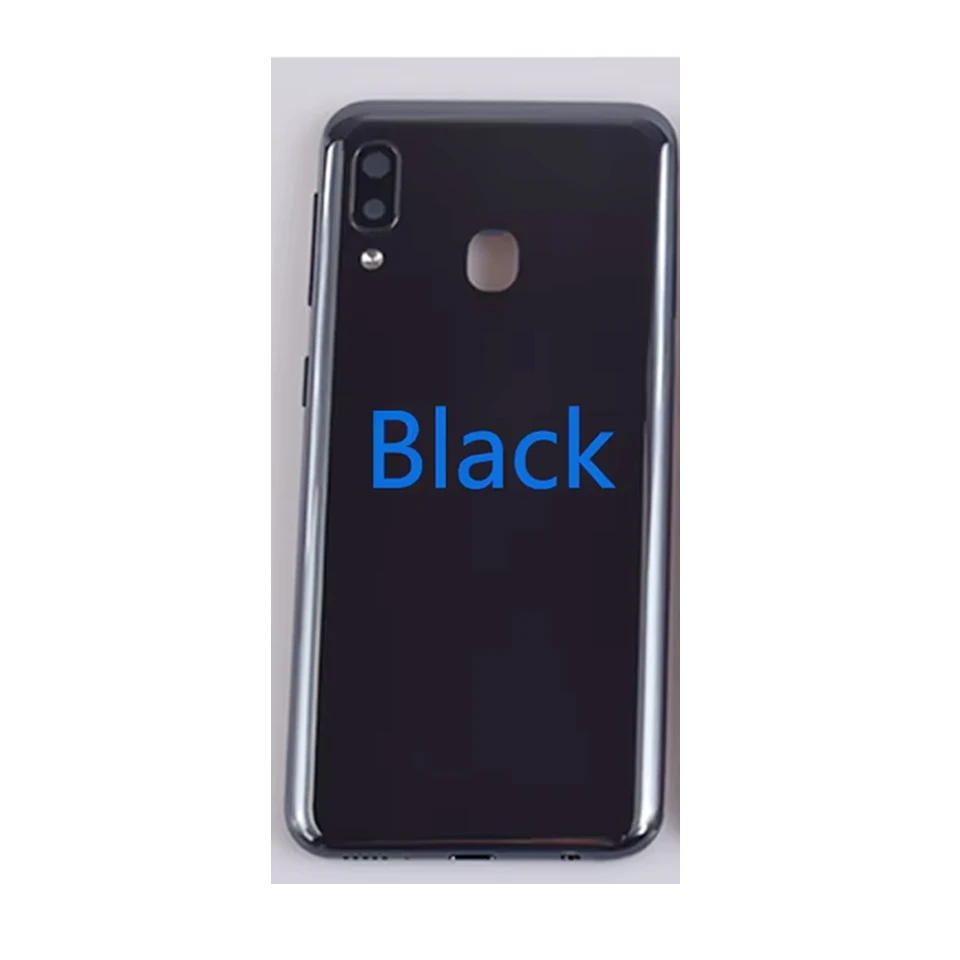 10Pcs/Lot For Samsung Galaxy A20E A20e A202 A202F A202K Battery Back Cover Housing Battery Door Case With Lens Replacement